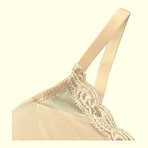 Natori Feathers Contour Plunge Bra 32G Cosmetic NWT - Picture 8 of 12